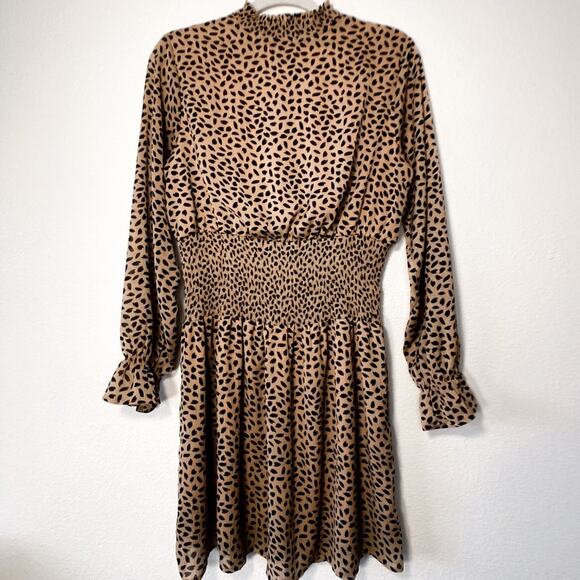 Adorn Boutique Leopard Print Dress - Size Medium - Picture 2 of 7